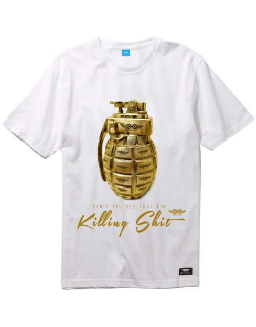 Killing Shit Tee (white)